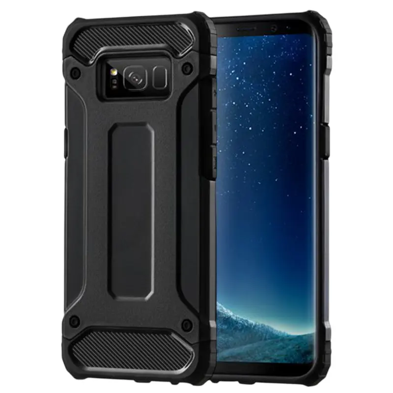 Techsuit Hybridní ochrana Samsung Galaxy S8 Plus Černá