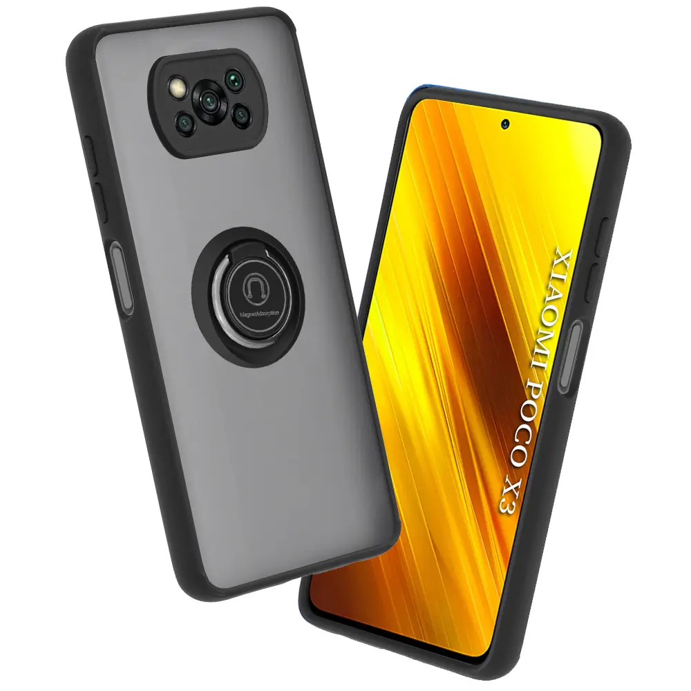 Techsuit Glinth Xiaomi Poco X3 Poco X3 NFC Poco X3 Pro Černá