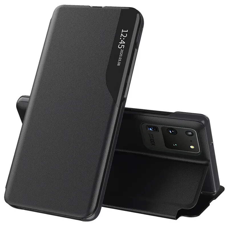 Techsuit eFold Series Samsung Galaxy S20 Ultra 4G S20 Ultra 5G Černá