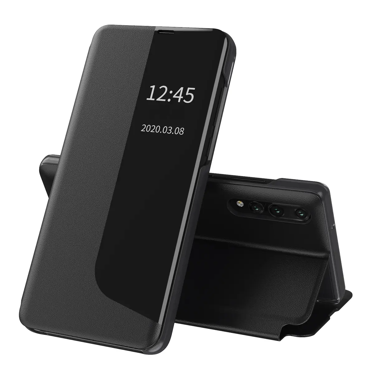 Techsuit eFold Series pouzdro pro Huawei P20 Pro – černé