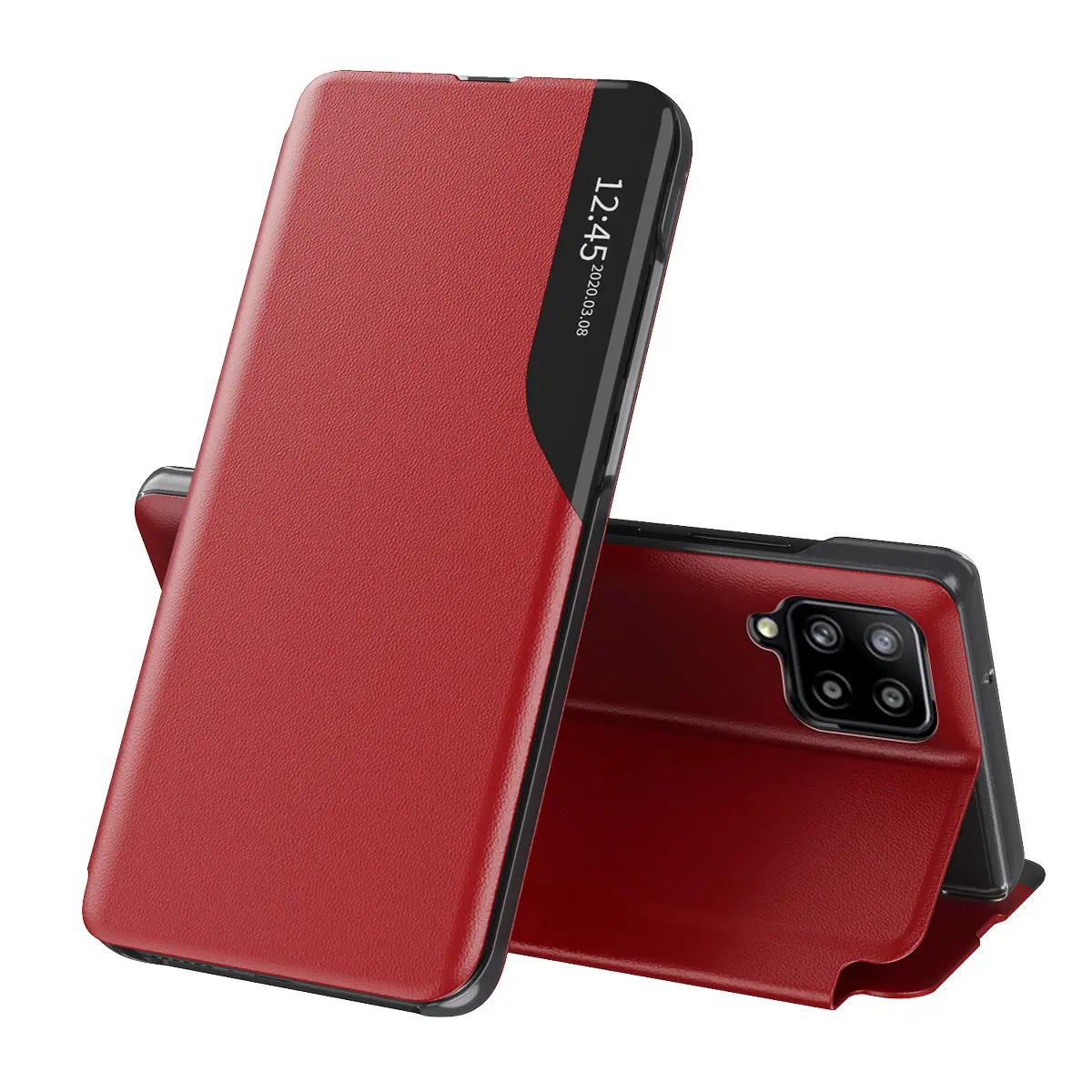 Techsuit eFold řada Samsung Galaxy A12 A12 Nacho červený