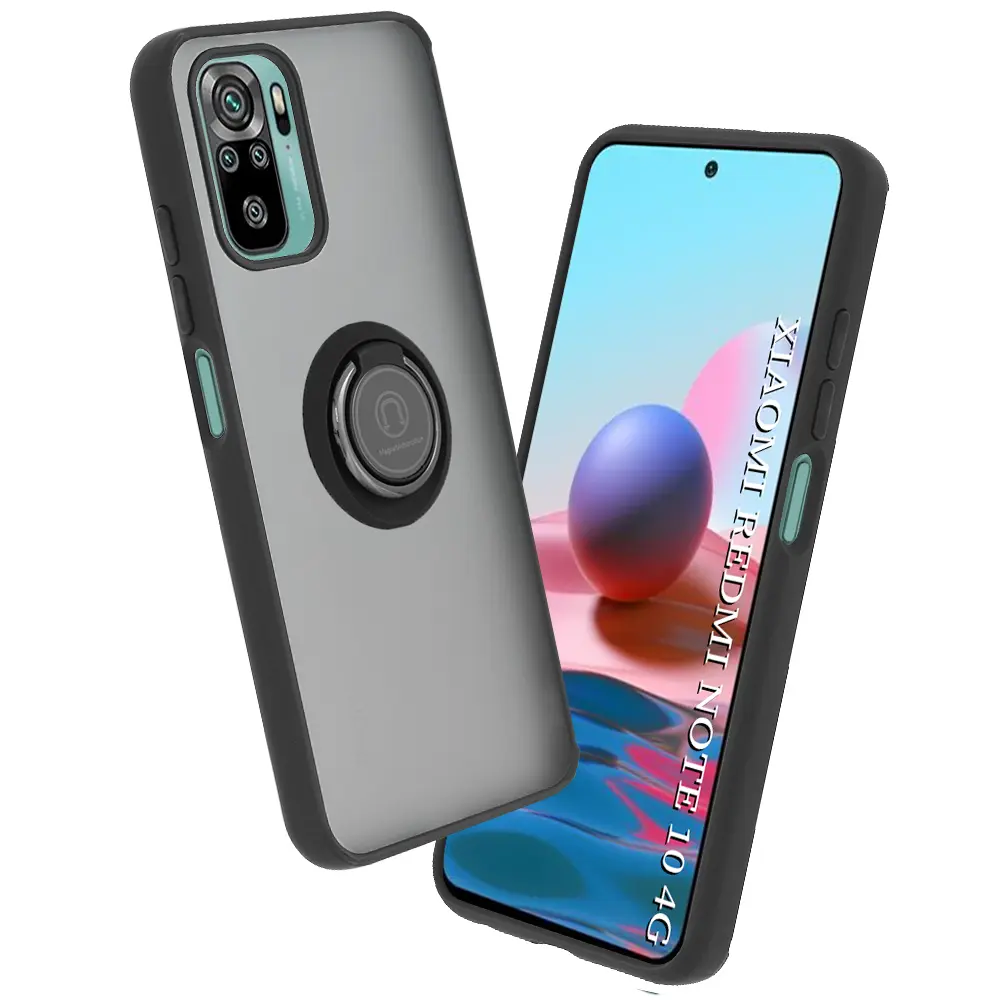 Techsuit Glinth Redmi Note 10 4G Note 10S Poco M5s Černá