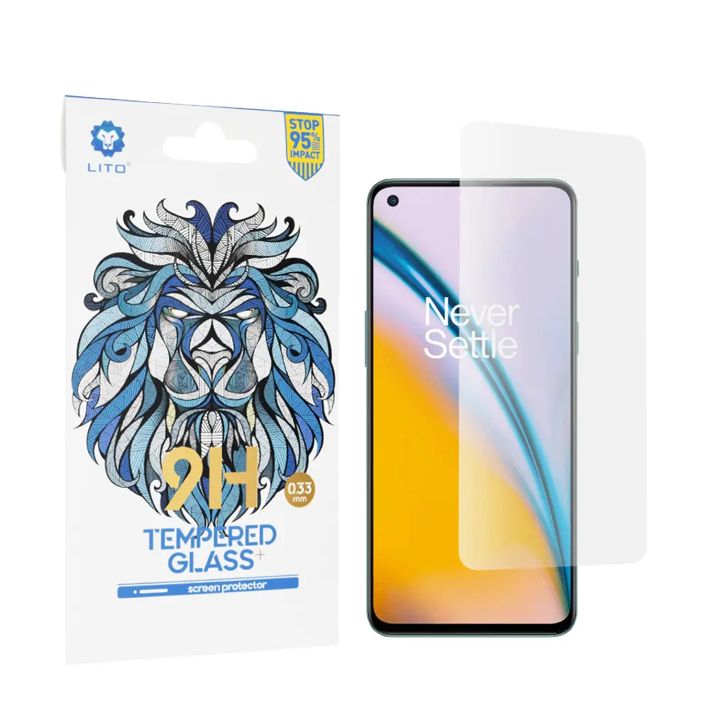 Lito – 2,5D Classic Glass ochranné sklo pro OnePlus Nord CE 5G / Nord 2 5G / Nord 2T 5G – čiré
