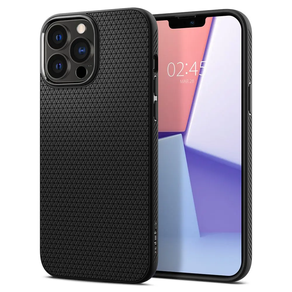 Spigen Liquid Air ochranný kryt pro iPhone 13 pro - černý