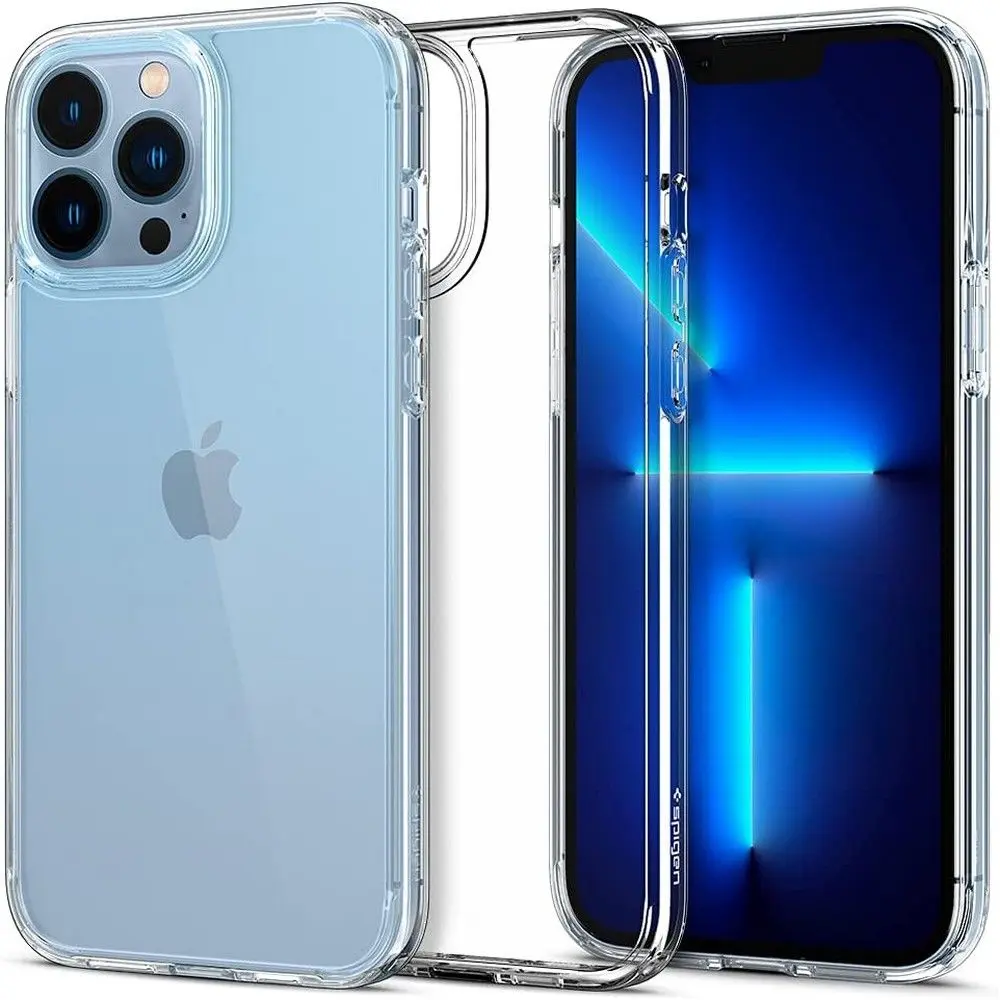 Spigen Ultra Hybrid ochranný obal na - iPhone 13 pro - transparentní
