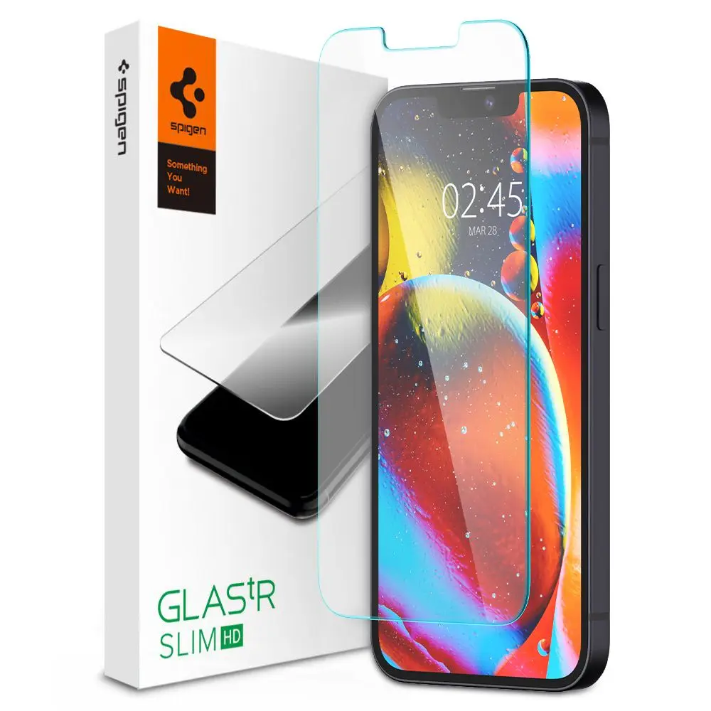Spigen Glas.tR Slim ochranné sklo pro iPhone 13 pro Max / 14 Plus - transparentní