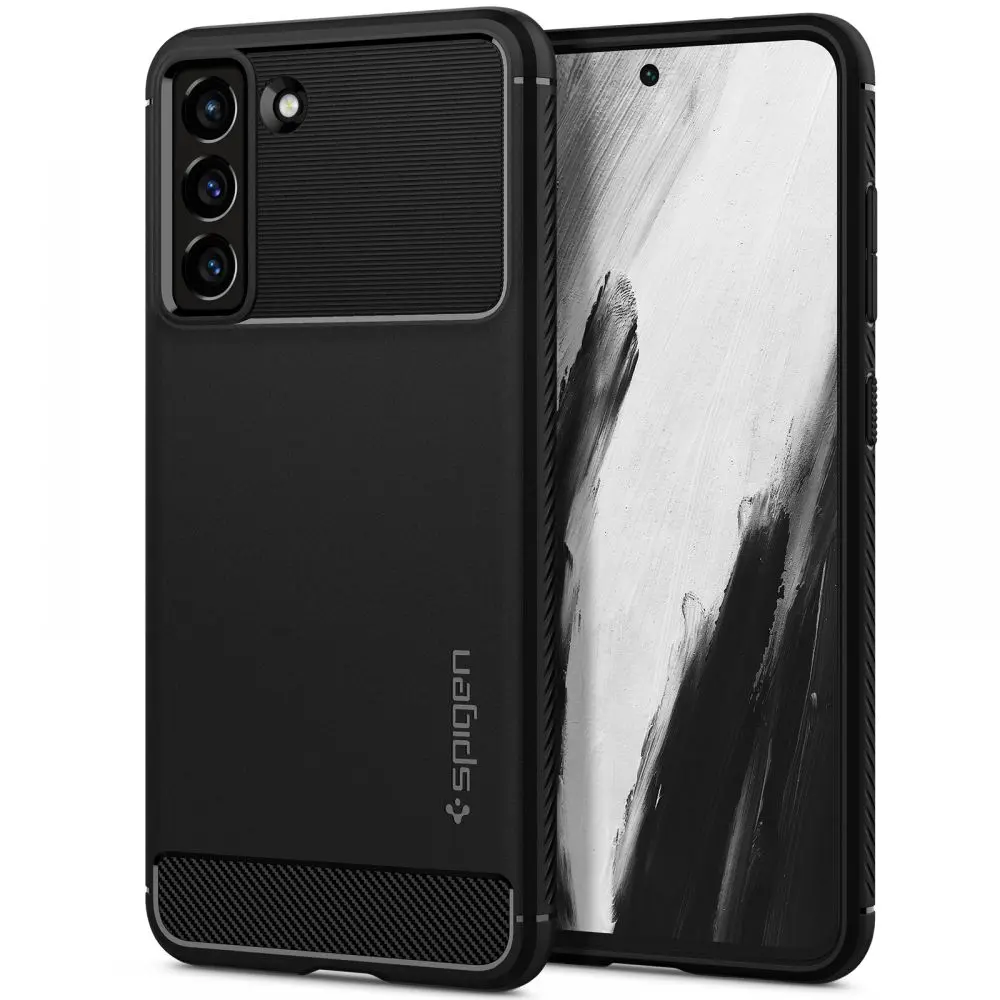 Spigen Odolné pouzdro Samsung Galaxy S21 FE Černé