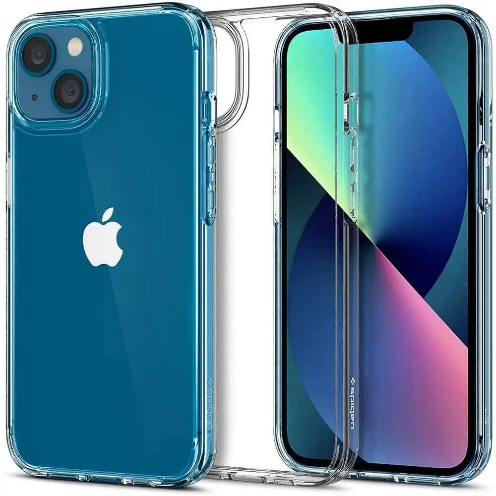 Spigen Ultra Hybrid ochranný obal - iPhone 13 - transparentní