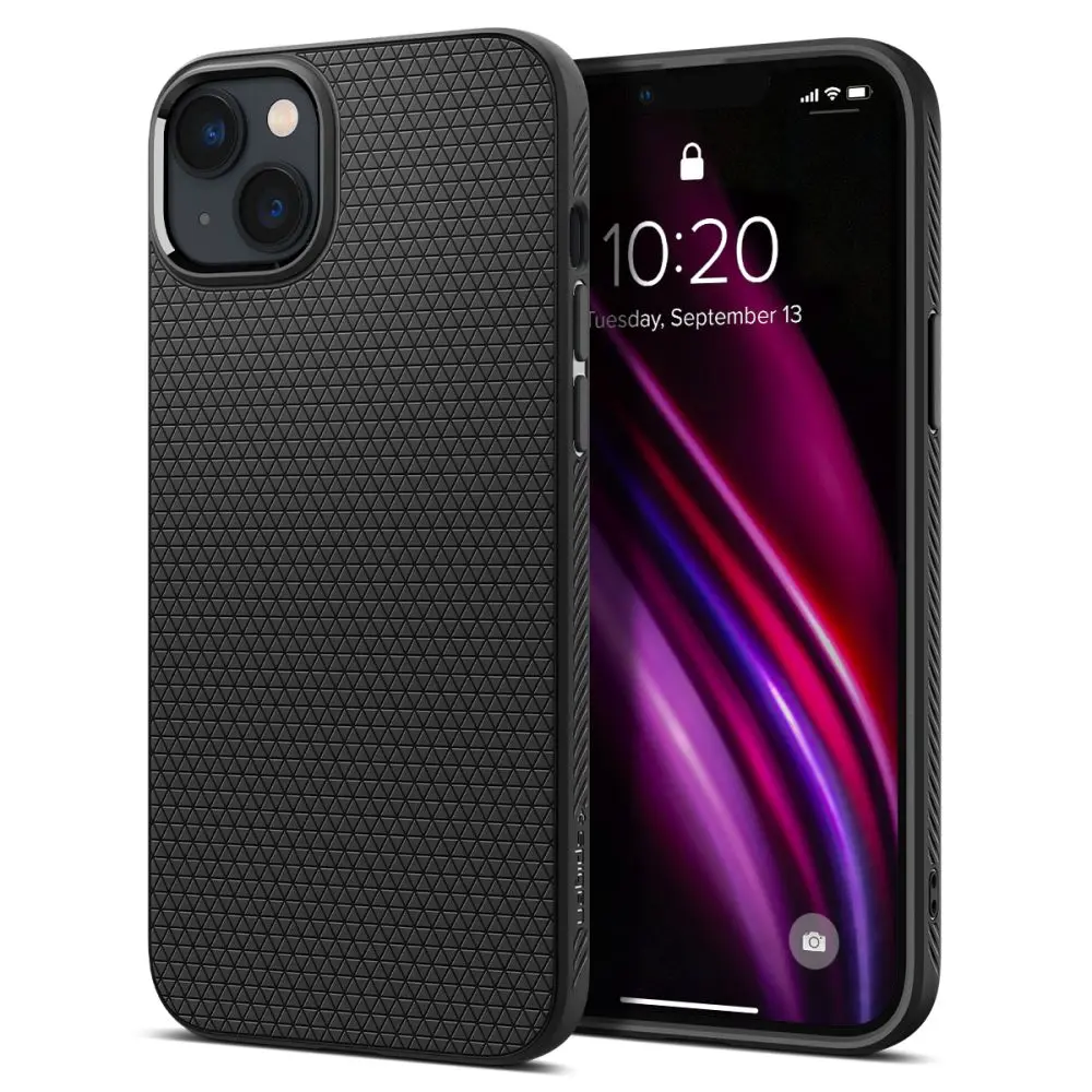 Spigen Liquid Air iPhone 14 Matná černá