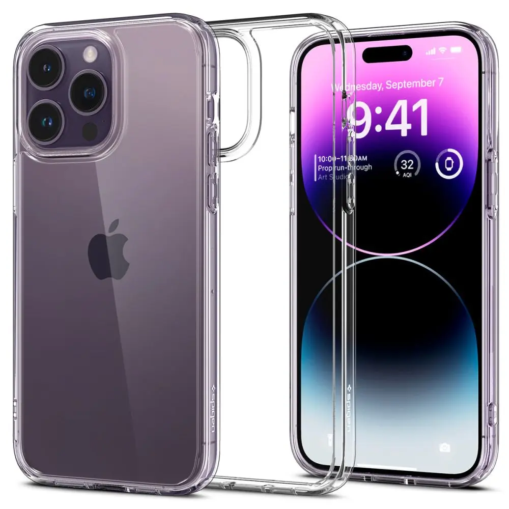 Spigen Ultra Hybrid iPhone 14 Pro Max Průhledný