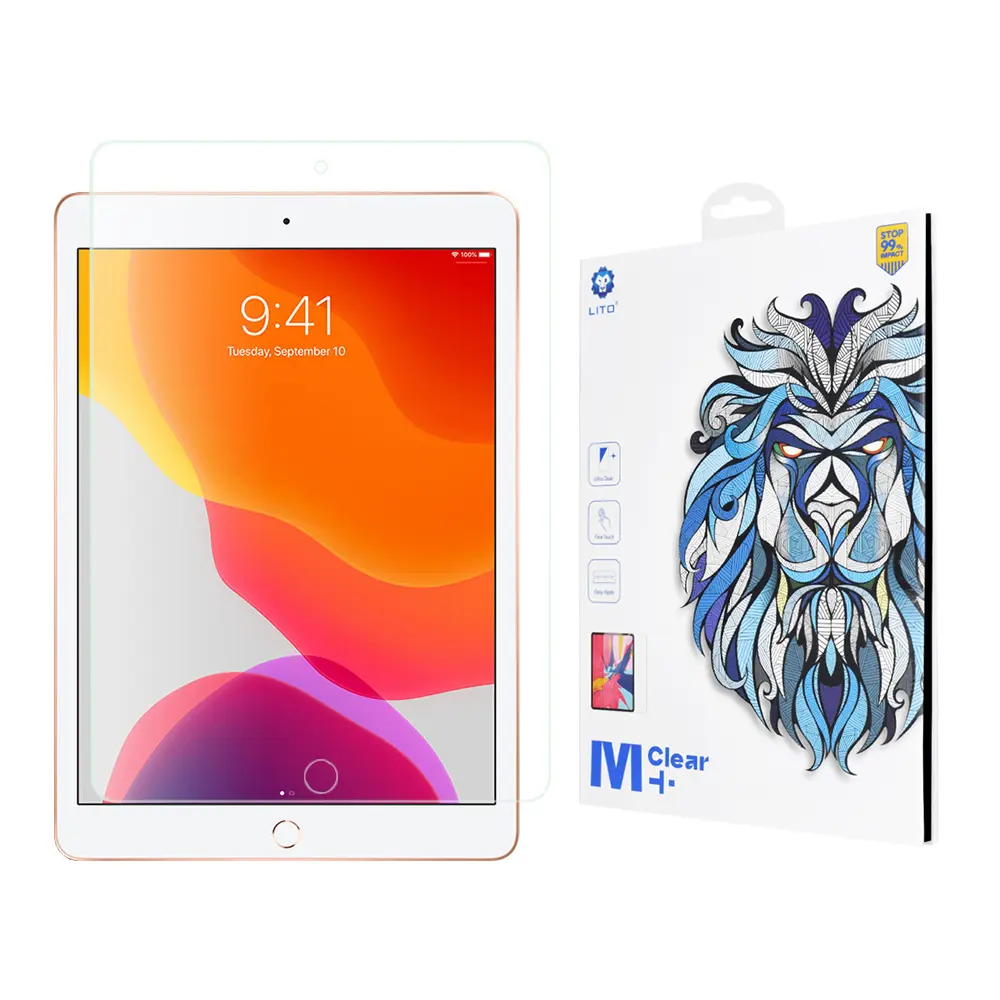 Lito 2.5D Klasické Sklo pro Apple iPad 10.2 2021 2020 2019 Průhledné