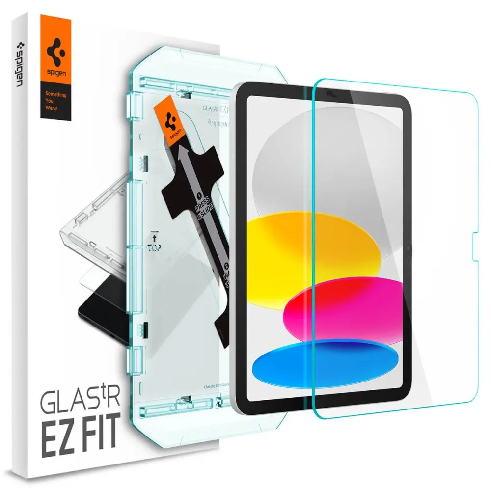 Spigen Glass EZ Fit ochranné sklo pro Apple iPad 10.9" 2022