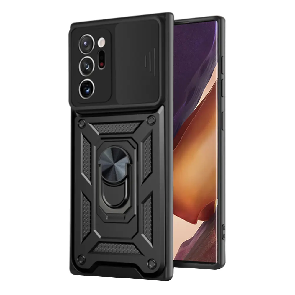Techsuit CamShield, Samsung Galaxy Note 20 Ultra / Note 20 Ultra 5G, černý