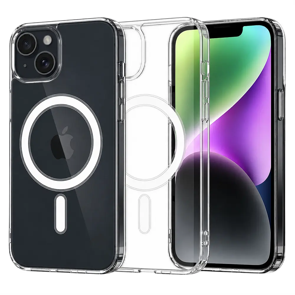 Techsuit MagSafe Pro iPhone 14 Průhledný