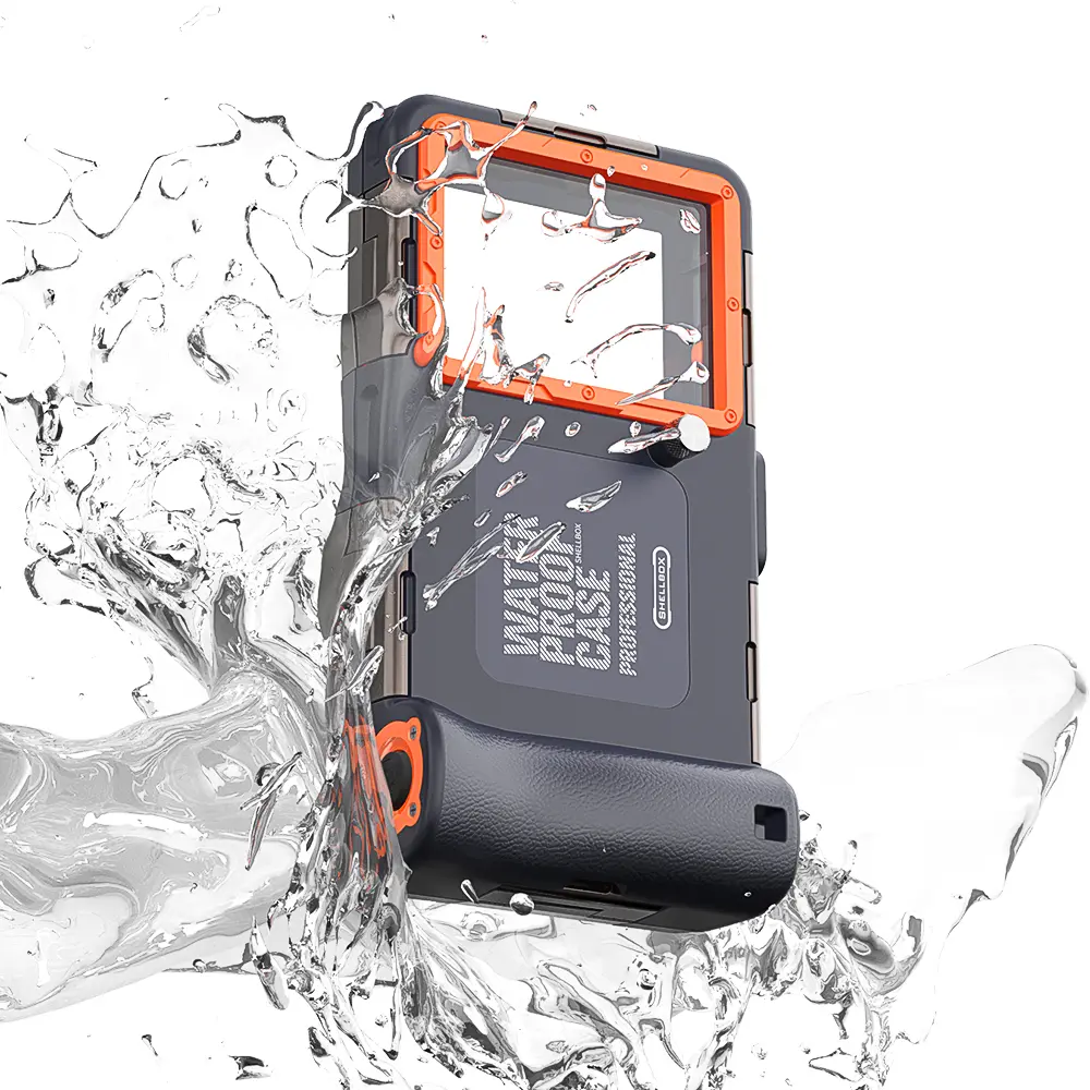 ShellBox Potápěčské pouzdro 6.8" IPX8 15m černé