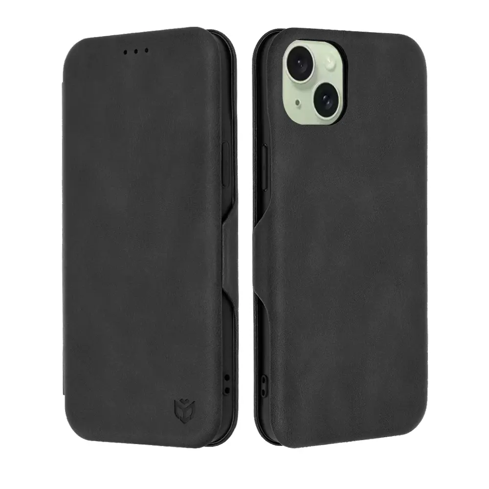 Techsuit Safe Wallet Plus pro iPhone 15 Plus Černá