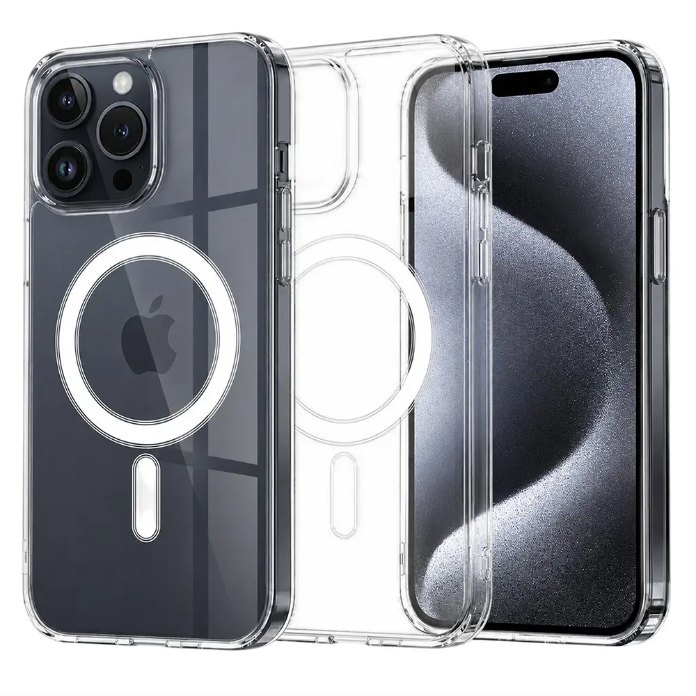 Techsuit MagSafe Pro iPhone 15 Pro Průhledný