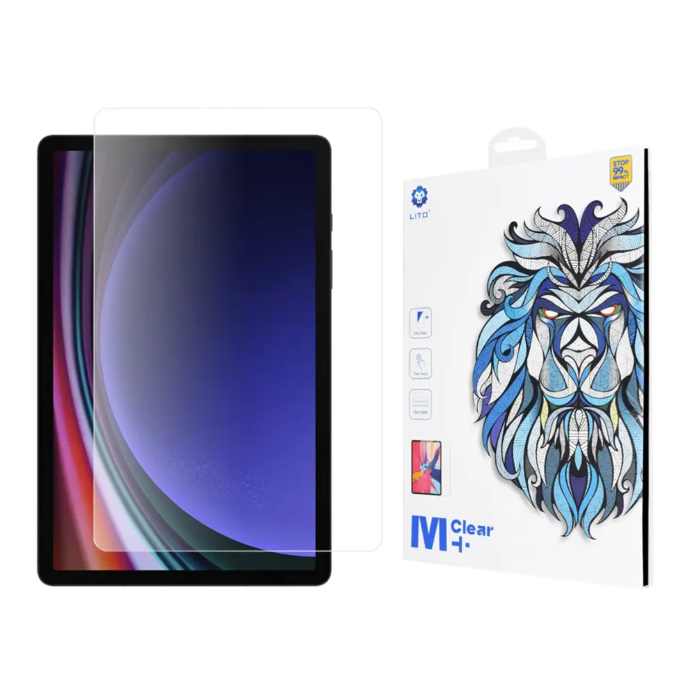 Lito 2.5D Klasické Sklo Samsung Galaxy Tab S9 Plus Průhledné