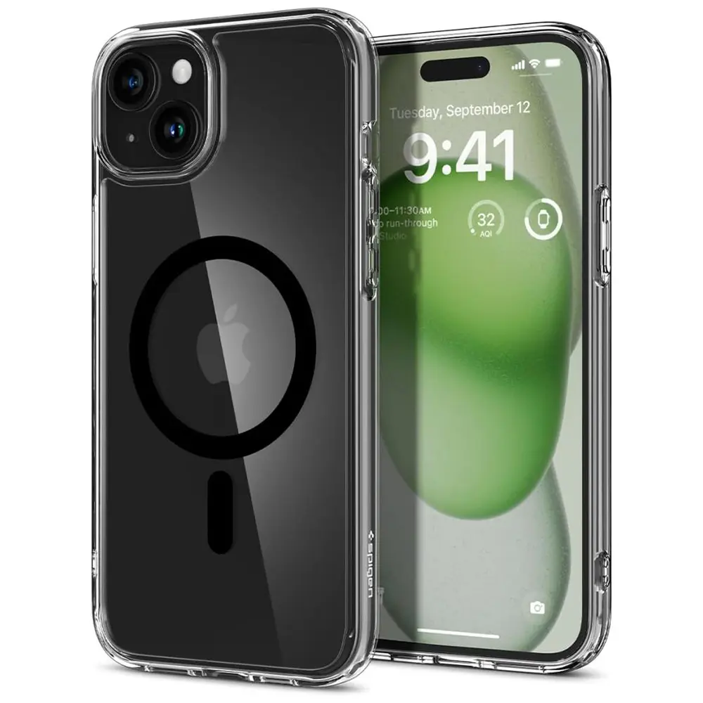 Spigen Ultra Hybrid MagSafe iPhone 15 Černá