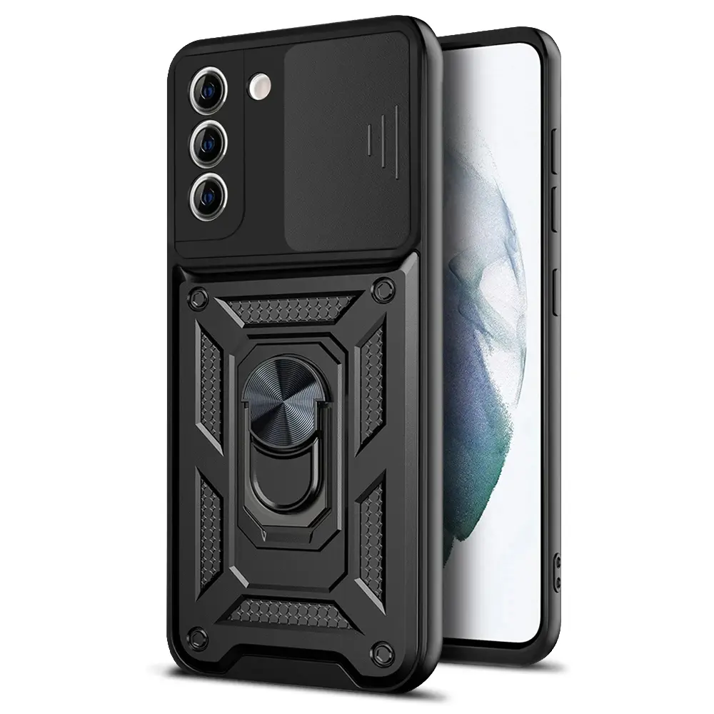 Techsuit CamShield Series Samsung Galaxy S21 Plus 5G Černá