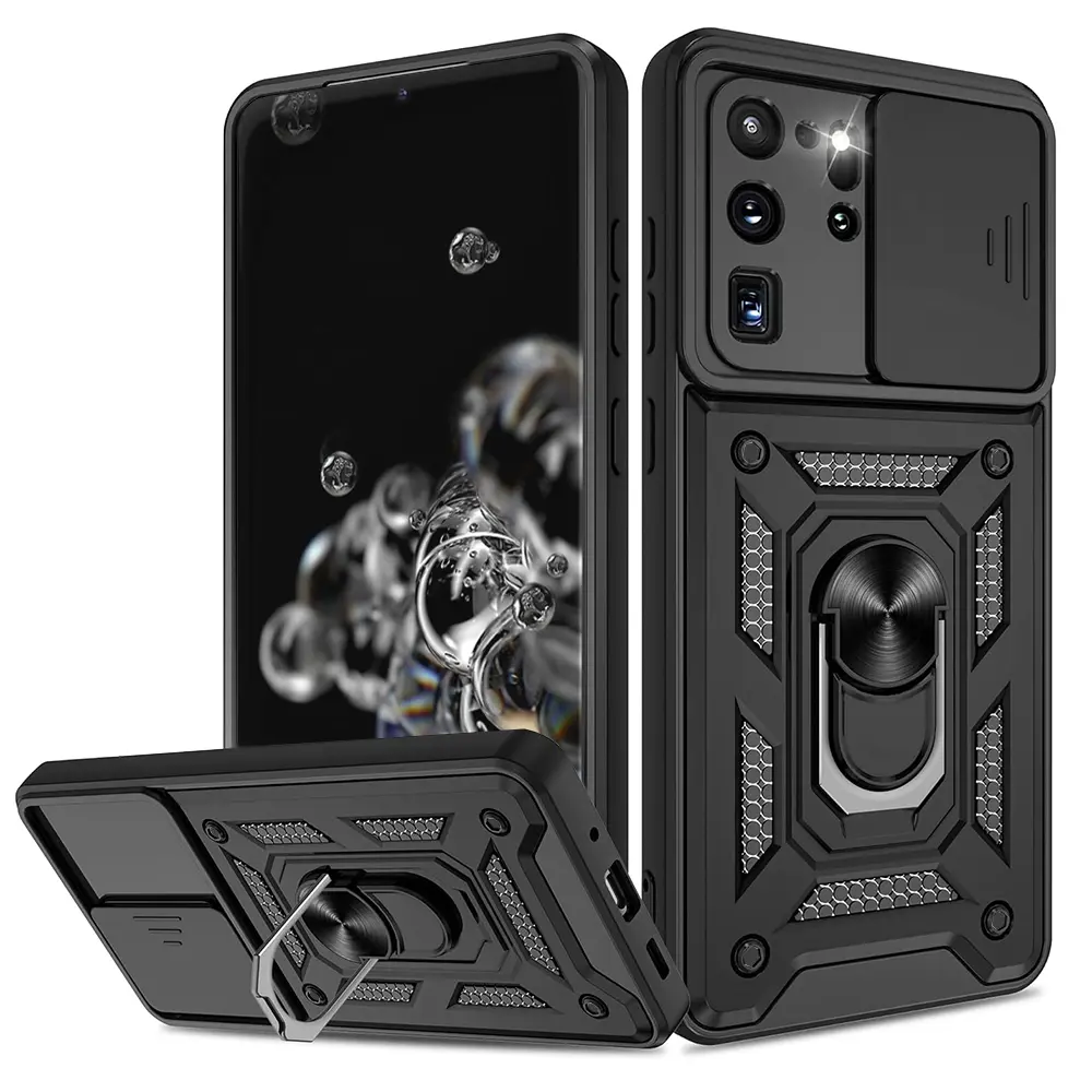 Techsuit CamShield Series Samsung Galaxy S20 Ultra Černá