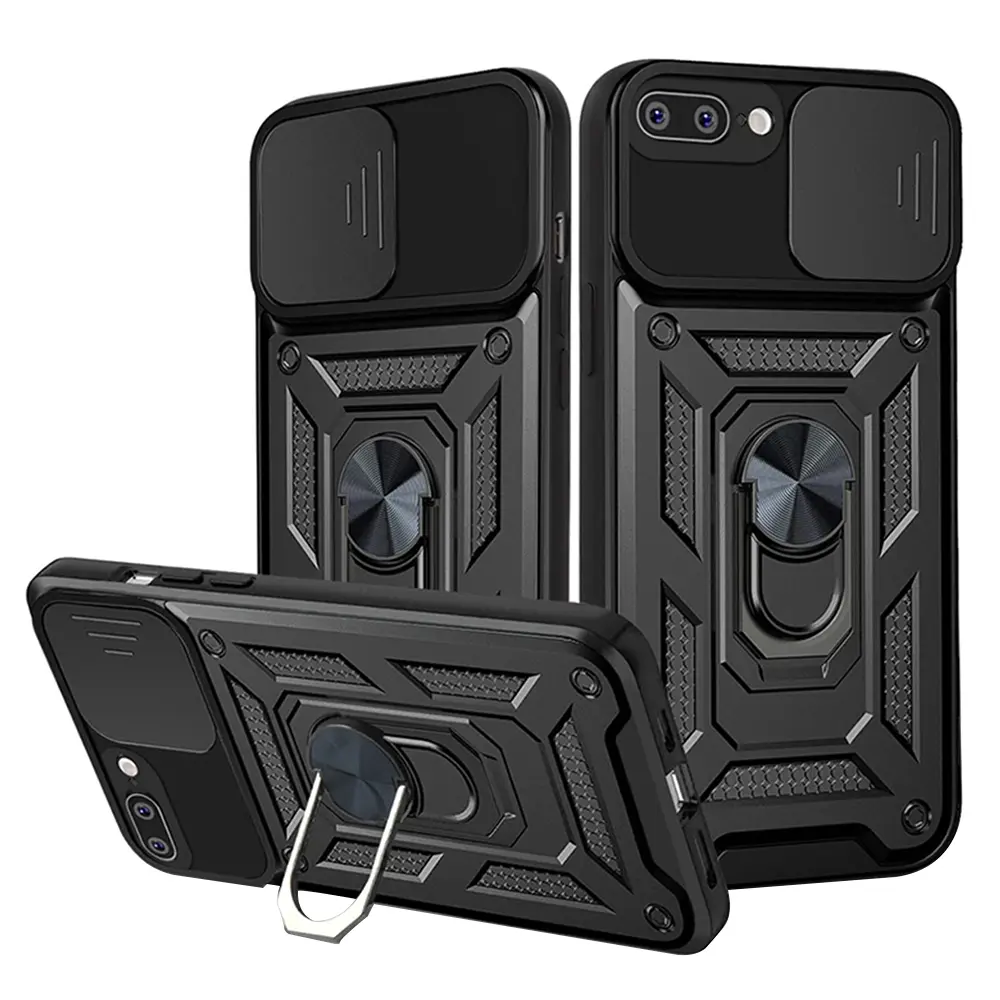 Techsuit řada CamShield iPhone 7 Plus iPhone 8 Plus černá