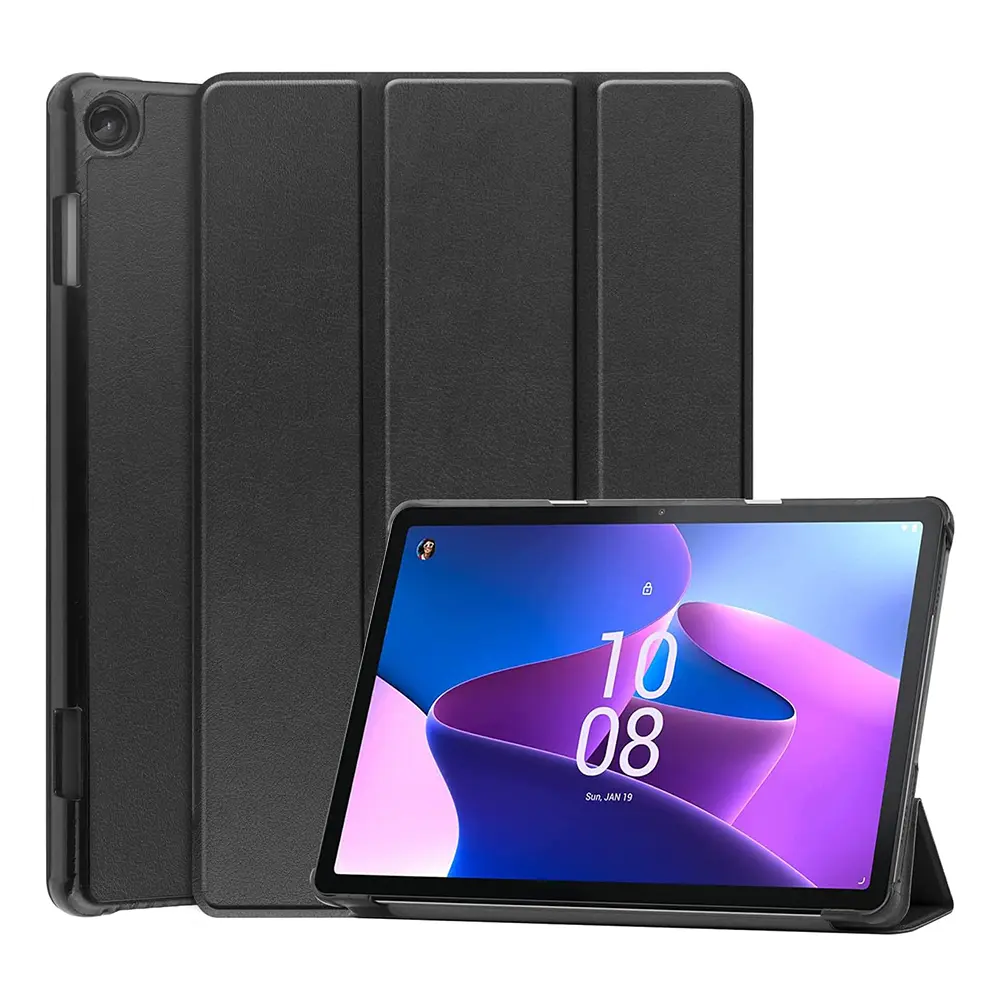 Techsuit FoldPro Lenovo Tab M10 3rd Gen TB328FU TB328XU Černá