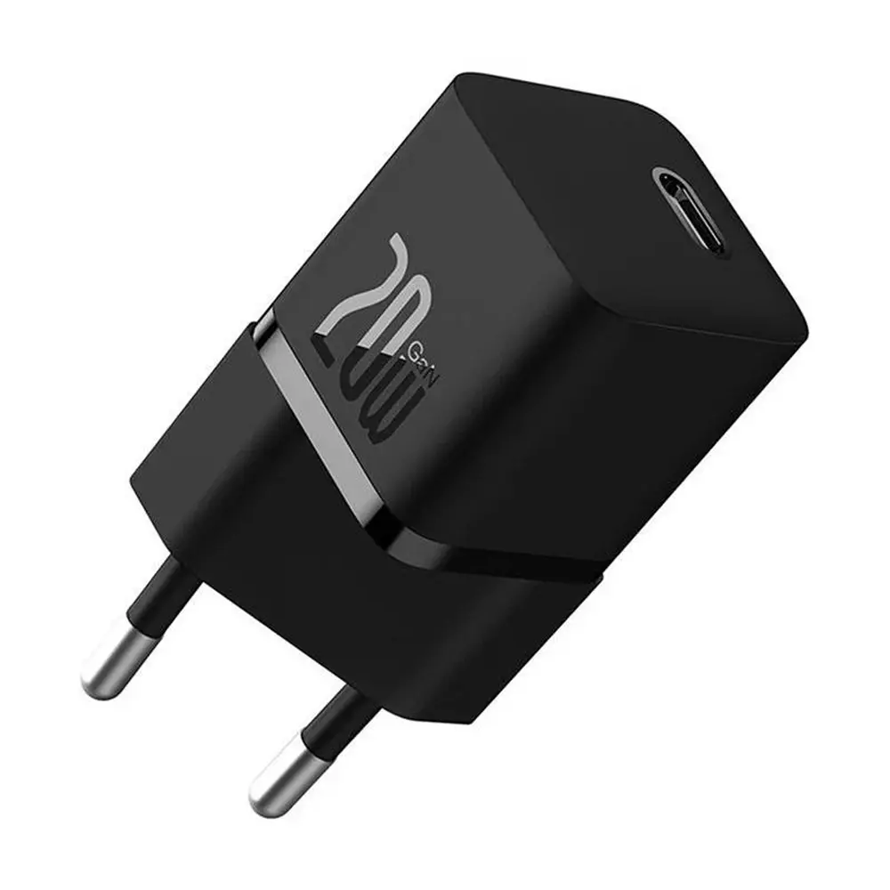 Baseus Nabíječka CCGN050101 GaN Type-C 20W Černá