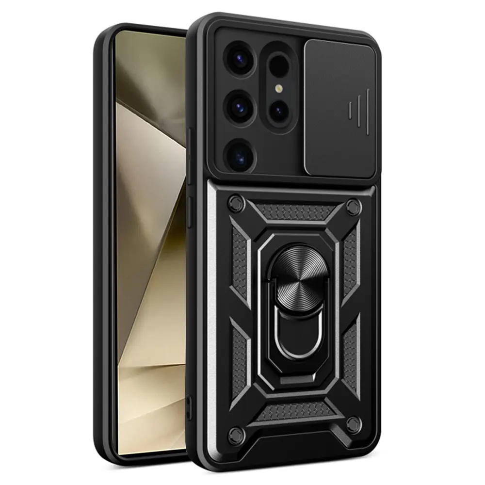 Techsuit CamShield Series Samsung Galaxy S24 Ultra Černá