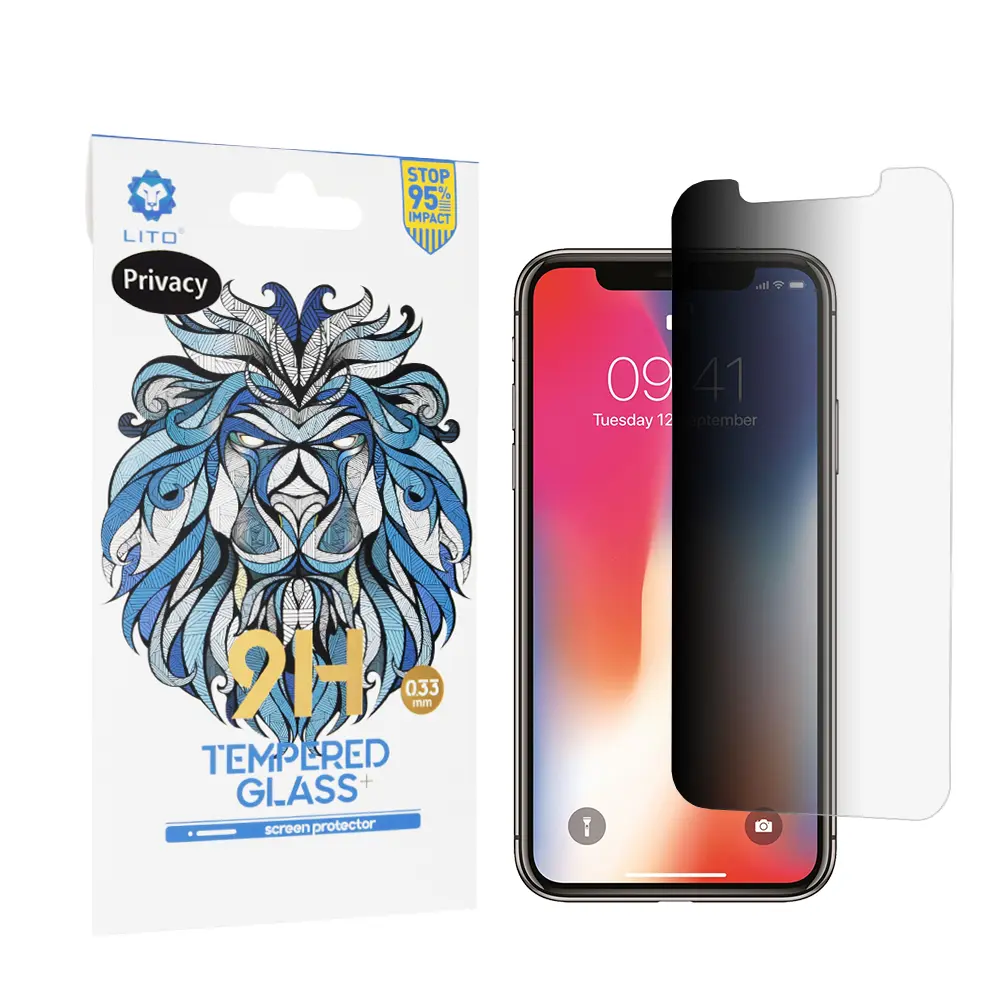 Lito 2.5D Klasické Sklo iPhone X iPhone XS iPhone 11 Pro Soukromí