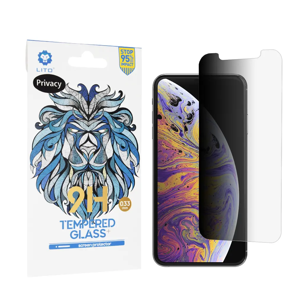 Lito 2.5D Klasické Sklo iPhone XS Max iPhone 11 Pro Max Soukromí
