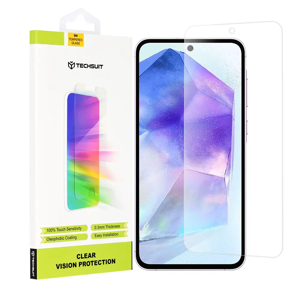 Techsuit Čiré sklo A35 5G A55 5G M35 Průhledné