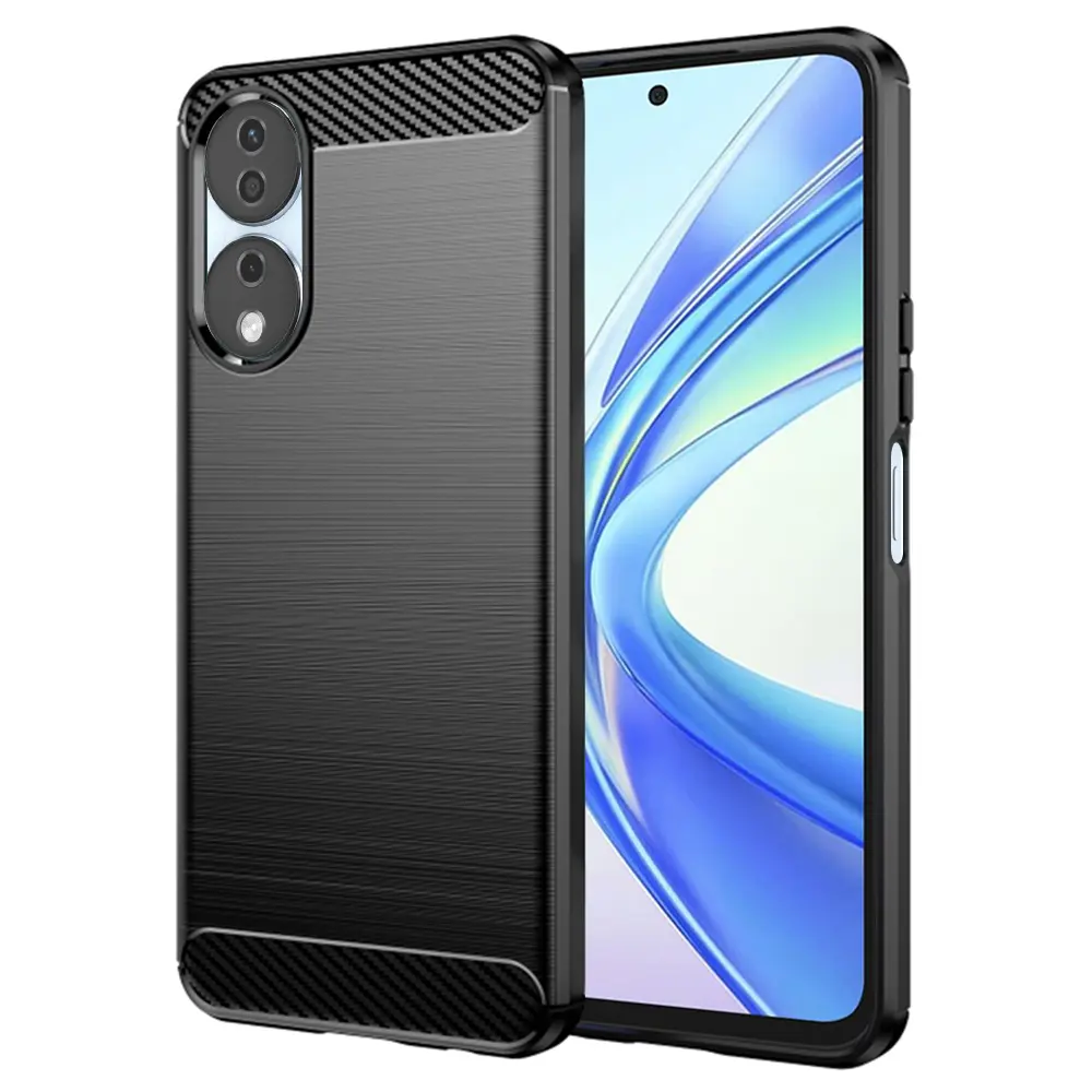 Techsuit Karbon Silikon Honor X7b X7b 5G 90 SMART Černý