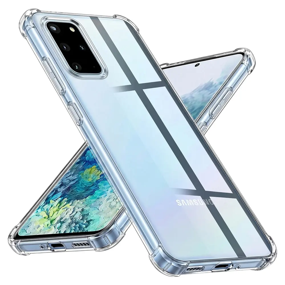 Techsuit Nárazuvzdorný Průhledný Silikon Samsung Galaxy S20 Plus