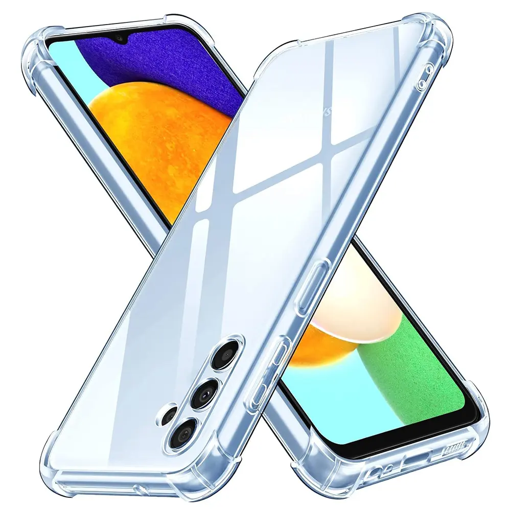 Techsuit Nárazuvzdorný Průhledný Silikon Samsung A13 5G A04S