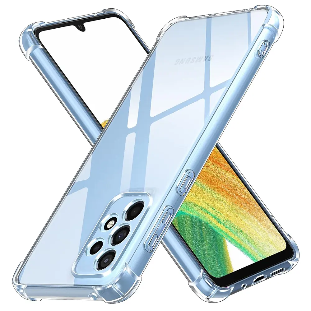 Techsuit Nárazuvzdorný Průhledný Silikon Samsung Galaxy A33 5G