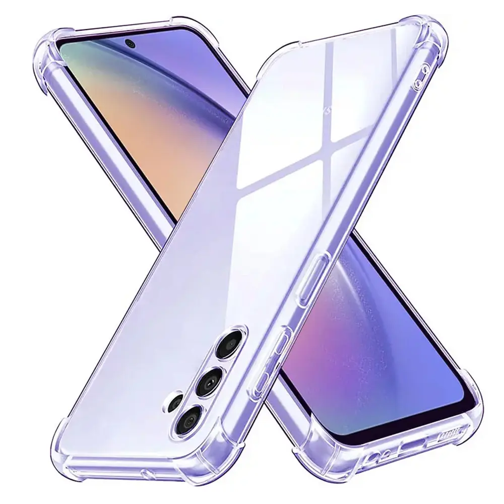 Techsuit Nárazuvzdorný Průhledný Silikon Samsung Galaxy A54 Clear