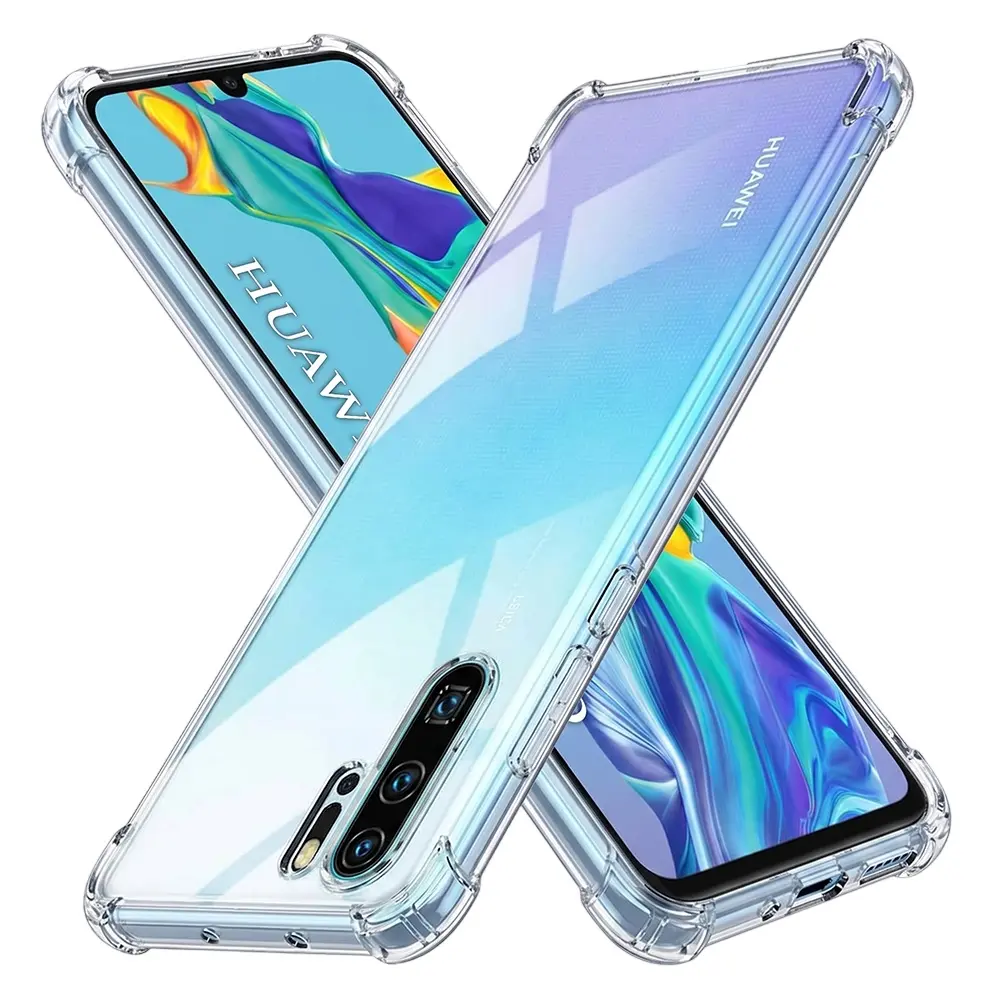 Techsuit Nárazuvzdorný průhledný silikon Huawei P30 Pro P30 Pro NE