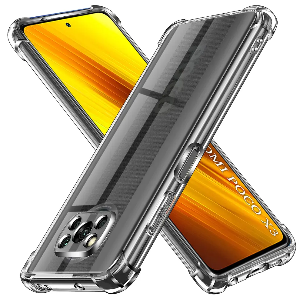 Techsuit Nárazuvzdorný silikonový kryt Xiaomi Poco X3 Pro NFC