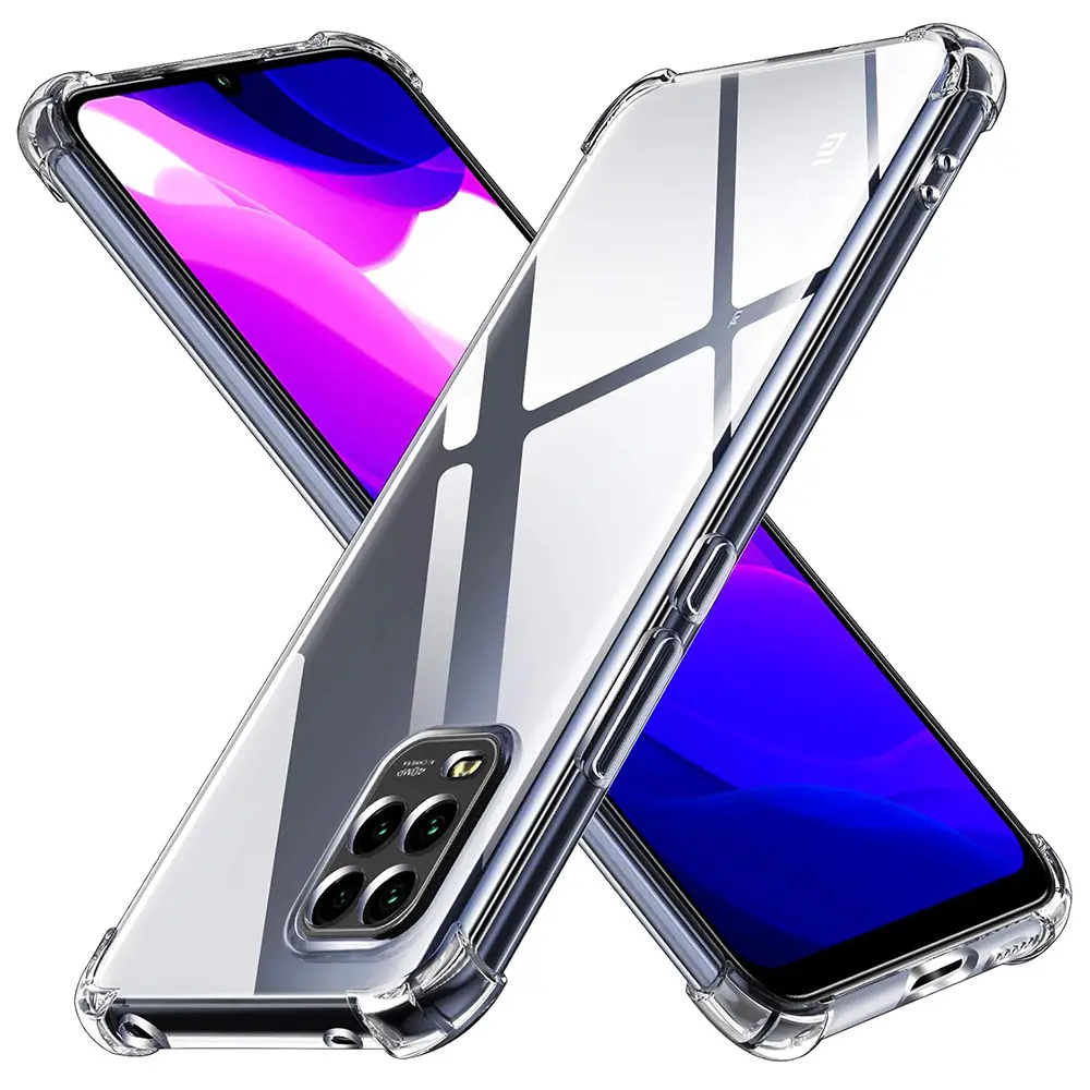 Techsuit Nárazuvzdorný Průhledný Silikon Xiaomi Mi 10 Lite