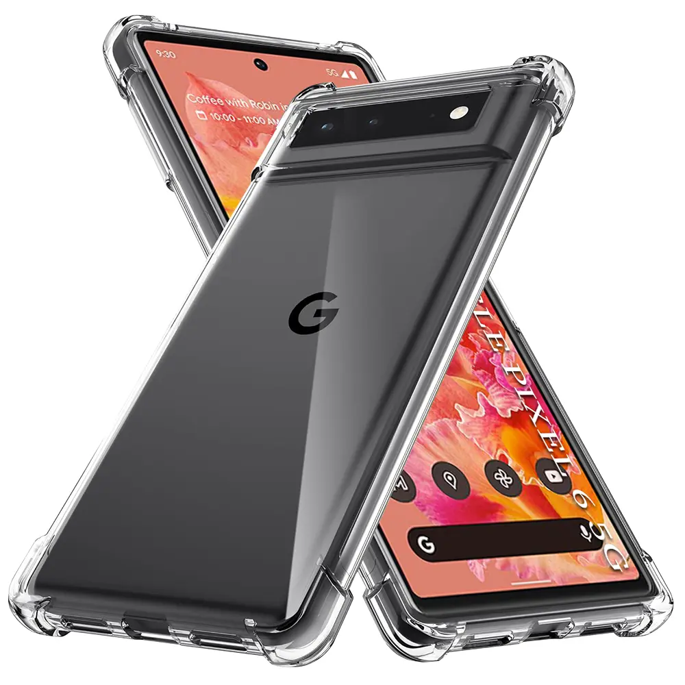 Techsuit Nárazuvzdorný Průhledný Silikon Google Pixel 6