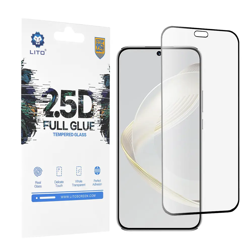 Lito 2.5D FullGlue Sklo Huawei nova 11 nova 12s Černé