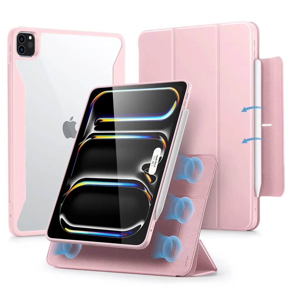 ESR Rebound Hybrid pro iPad Pro 13 2024 2025 Růžový