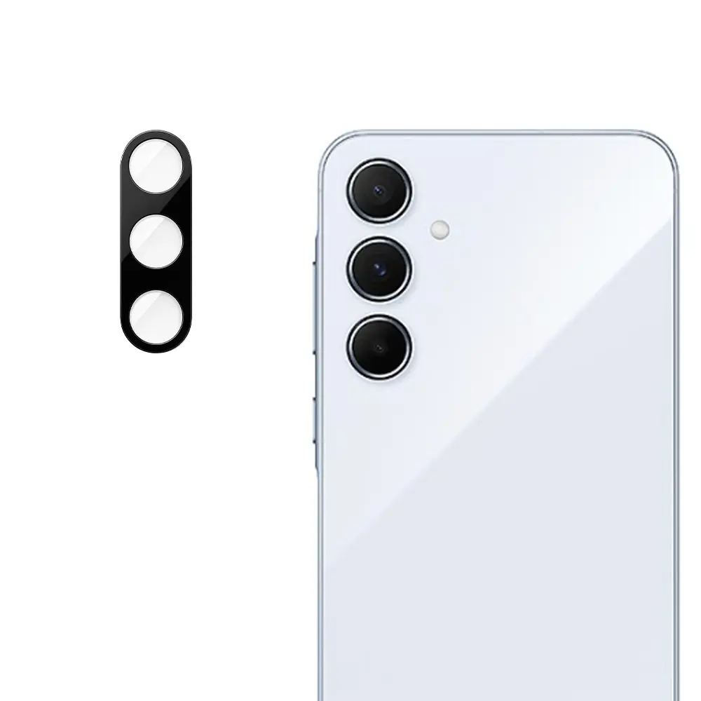 Techsuit Sklo fotoaparátu Samsung Galaxy A55 5G Black