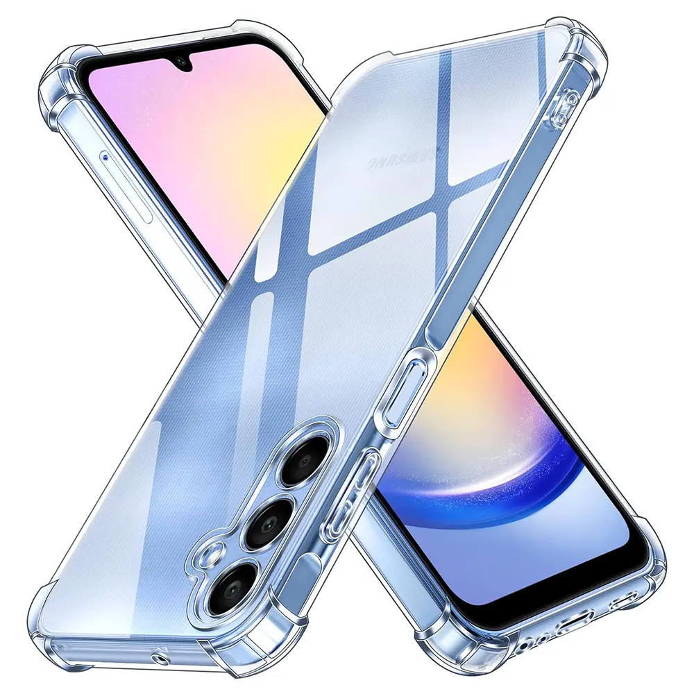 Techsuit Nárazuvzdorný Průhledný Silikon Samsung Galaxy A25 5G Clear