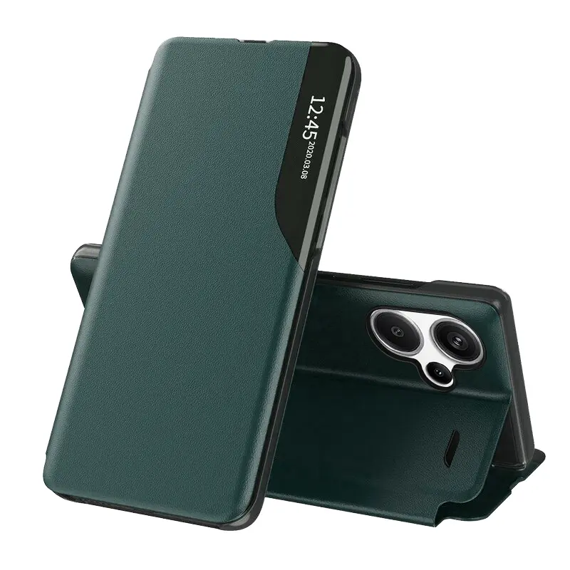 Techsuit eFold řada Xiaomi Redmi Note 13 Pro+ 5G Tmavě zelená