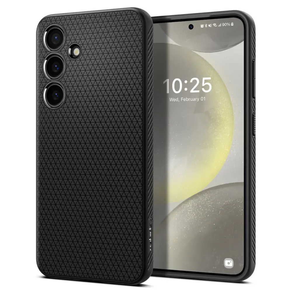 Pouzdro SPIGEN Liquid Air ACS07347 pro Samsung Galaxy S24 - matně černé
