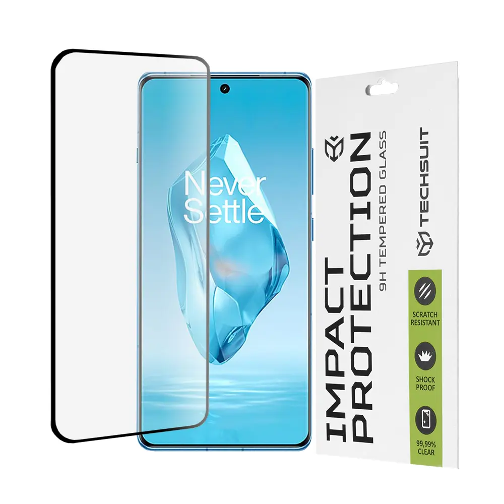 Techsuit 111D Ochranné sklo 3D Celoplošné OnePlus 12R Black