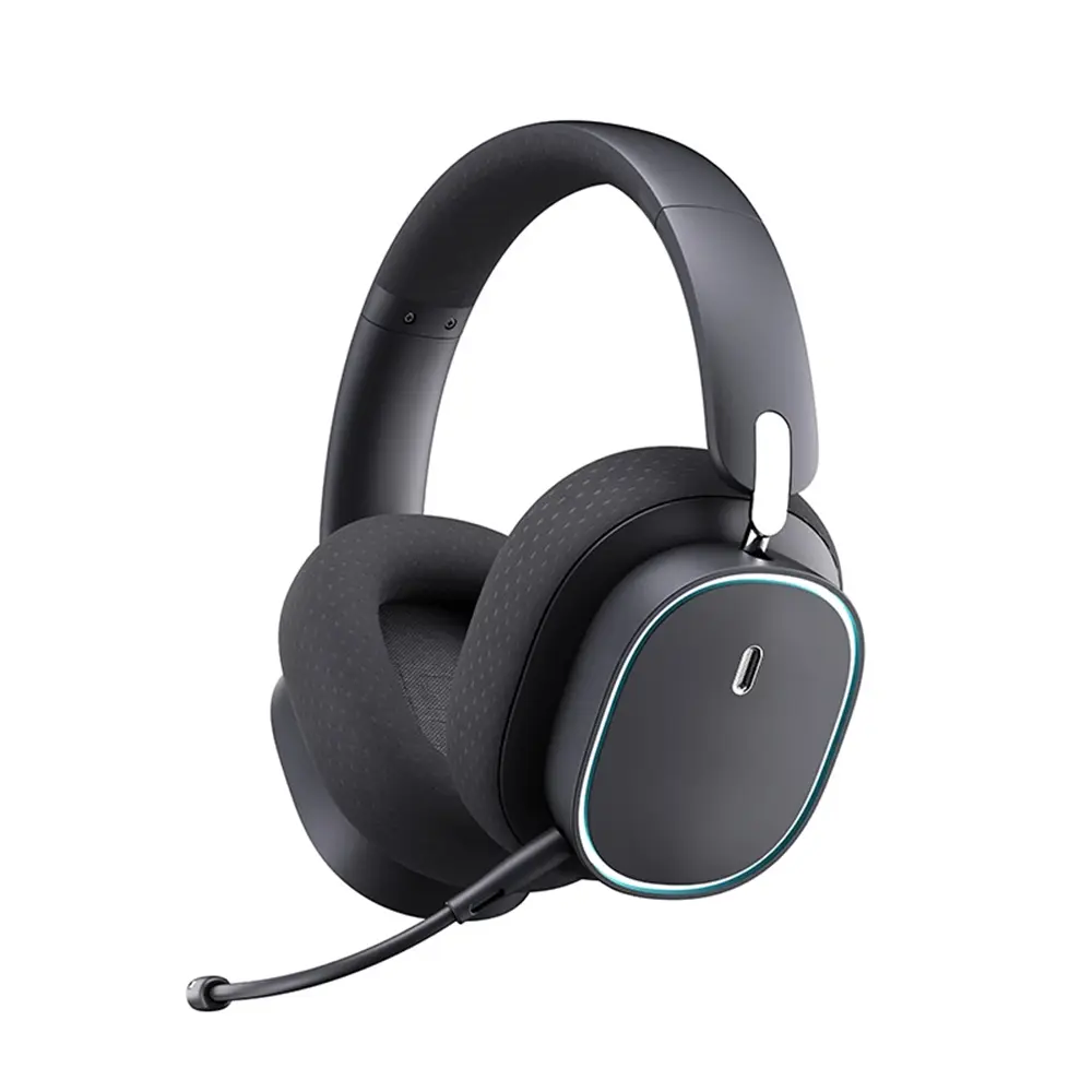 Baseus Bezdrátová sluchátka AeQur GH02 herní Bluetooth V5.3 Cluster Black