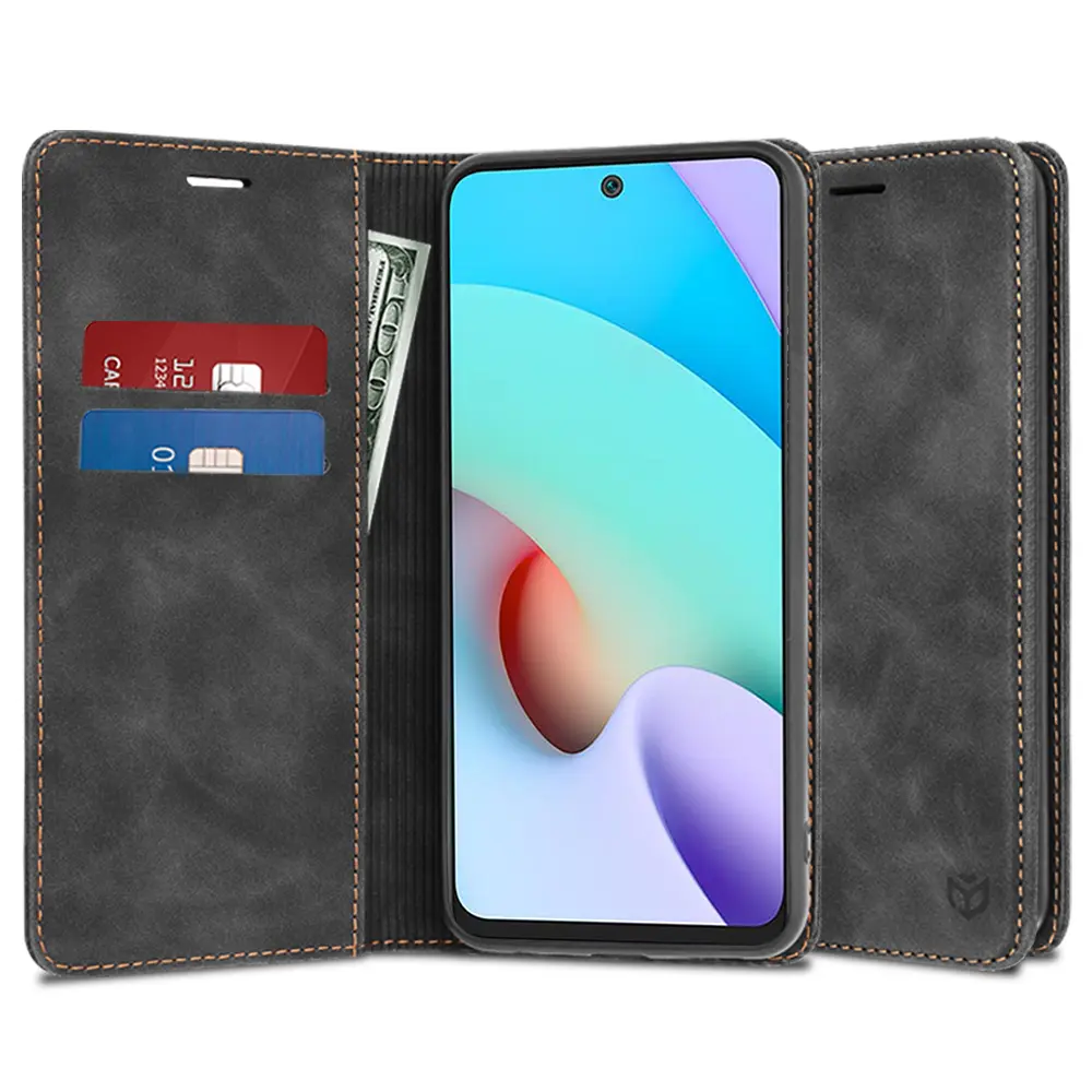 Techsuit Pohodlný Kryt Xiaomi Redmi 10 Redmi 10 2022 Černý